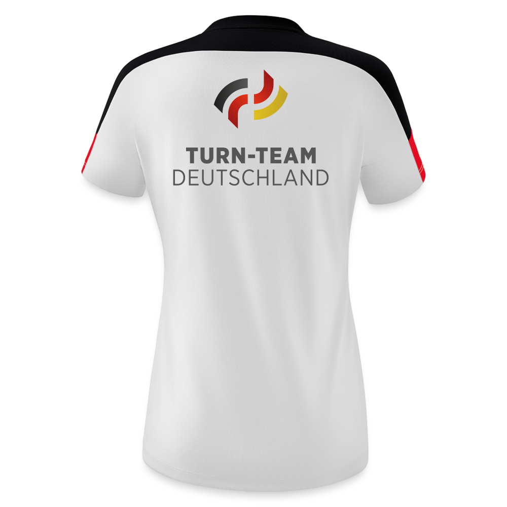 Turn-Team Deutschland Fanshirt - Damen - Weiß/Schwarz/Rot 