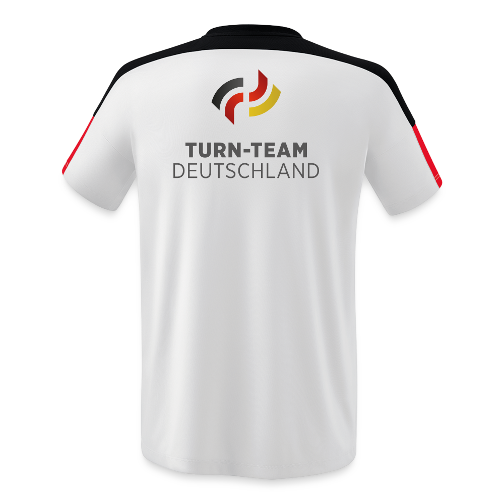 Turn-Team Deutschland Fanshirt - Herren - Weiß/Schwarz/Rot 