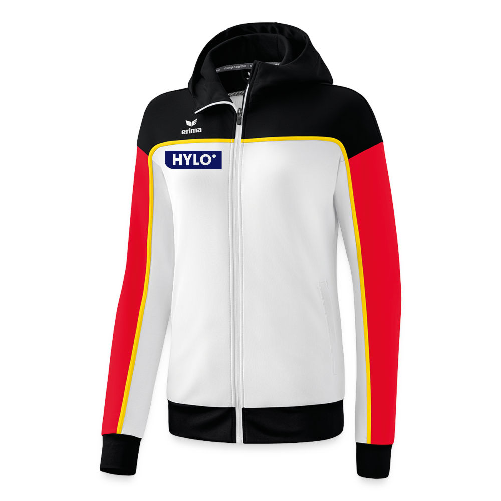 Turn-Team Deutschland Fan Zip-Jacket - Damen - Weiß/Schwarz/Rot 