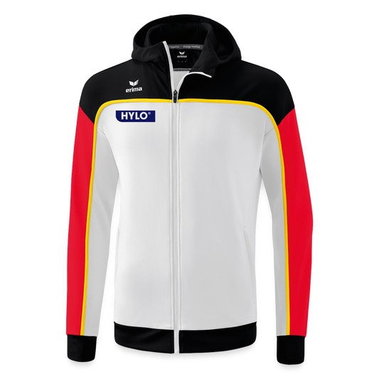 Turn-Team Deutschland Fan Training Zip-Jacket - Herren - Weiß/Schwarz/Rot 